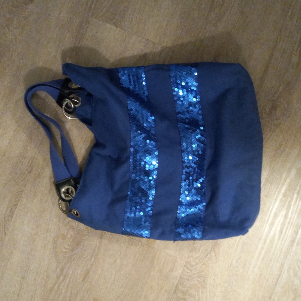 Blue purse